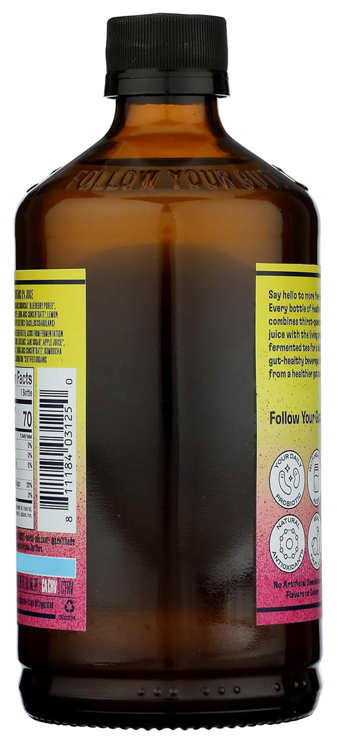 16 Oz Health Ade, Kombucha Lemonade Berry Organic, Fl