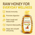 WANLAIREN 11oz/312g, Immunity Wholesome Honey, Wildflower Honey-Raw & Pure, Natural Active Enzymes (Surface), Aid