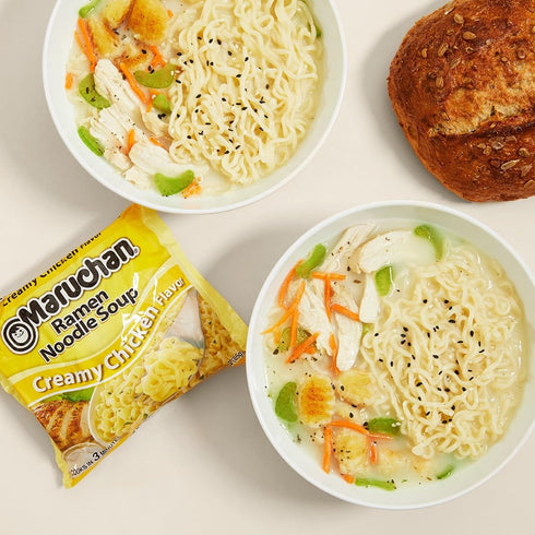 7 3 (Pack 24) Maruchan Ramen Noodle Soup Variety, Flavors, Ounce Single Servings