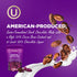 72% 12 oz Madelaine Dark Chocolate Mini Hearts Candy Cacao Valentines Day Chocolates, Individually Wrapped in Burgundy