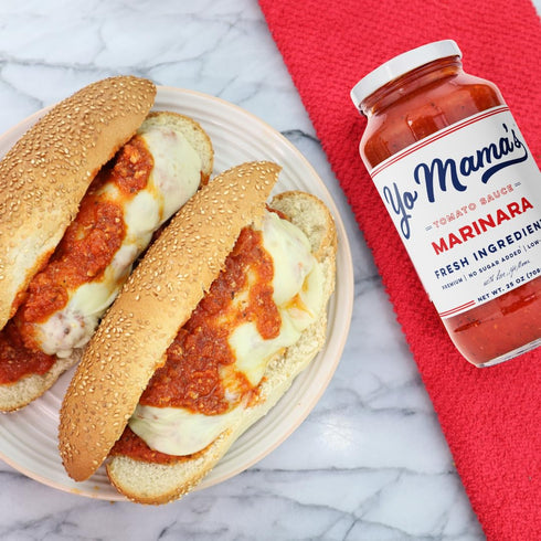 Set Package (1) (1) (1) Yo Mamas Foods Gourmet KETO Gift and Care | Includes Marinara Sauce Tomato Basil & | Spicy