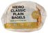 Hero Bread 13.2 , Bagels Plain Classic, Ounce