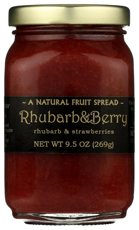 Mountain Fruit Co. MOUNTAIN FRUIT COMPANY Rhubarb Berry Jam, 9.5 OZ