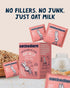 10 oz 12 Oatbedient Oat Milk Powder, Sachets, Non-Dairy Milk Powder, NGMO, Vegan, No Preservatives, Lactose Free Milk