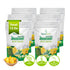 DARLAC FARMS Freeze Dried Jackfruit Bites, Pack 6, Premium Organic Crispy Crunchy
