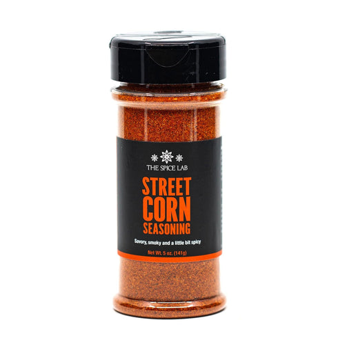 The Spice Lab Mexican Street Corn Seasoning, 5 oz Shaker Jar, All Natural Elote Seasoning for Mexican Corn, Vegan Snacks