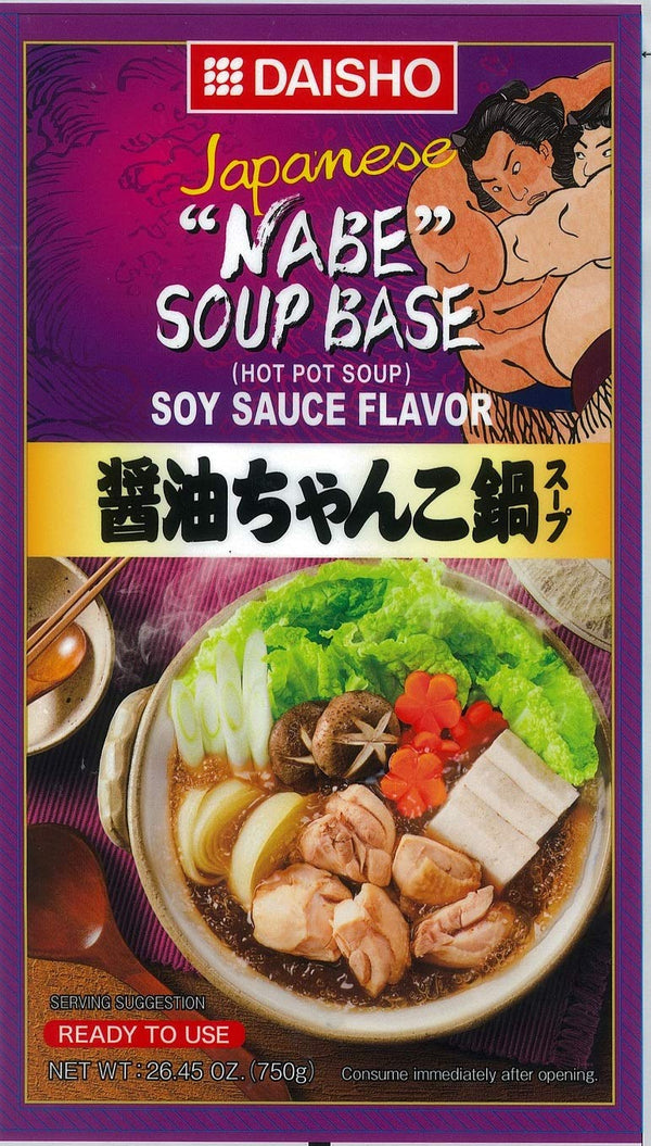 Daisho Nabe Hot Pot Soup Base, Soy Sauce Flavor