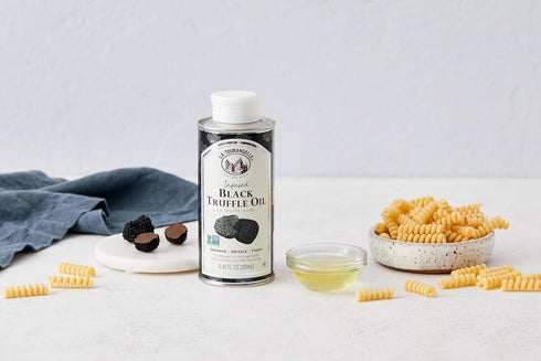 8.45 Oz La Tourangelle, Black Truffle Oil, Complex Gourmet Earthy Flavor for Drizzling over Pasta, Popcorn, Vegetables