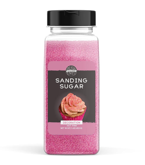 Birch & Meadow 1 lb Pink Sanding Sugar