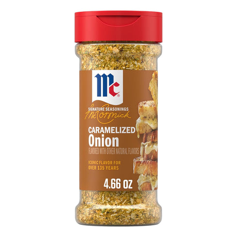 McCormick Seasoning, Caramelized Onion, Signature Seasonings, No Artificial Flavors, No MSG Added,