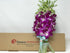 (10 eflowerwholesale - Premium Cut Purple Orchids stems without Vase) (Support Small Business)