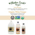 16 Oz (Pack 1)) Mother Earth, Organic Vinegar with The Mother, Raw, Unpasteurized, Unfiltered - White Vinegar, Apple