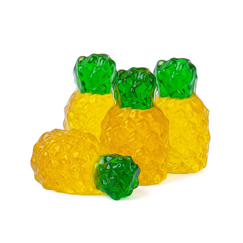 3D Gummy 5 3D Gummies Gummies Gummies NY Spice Shop Pineapples Candy Bulk - Pound candy Pineapples for Cakes - Chewy