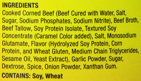 Argentina 12 Corned Beef, Ounce