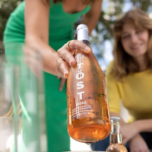 25.4 TOST Rose Sparkling White Tea, Ginger and Elderberry, FZ