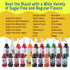 3-Pack 16.9 Time For Treats Cherry, Blue Raspberry, Watermelon Syrup Fluid Ounce Per Bottle for Snow Cones, Homemade
