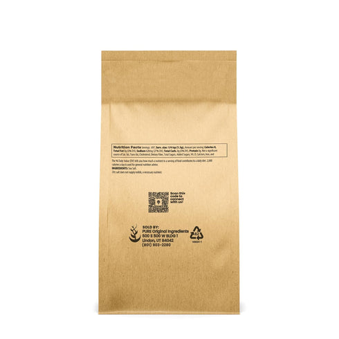 Pure Original Ingredients Fine Sea Salt (2 lb) Mediterranean Sea Salt, Essential Seasoning, Sun-Evaporated