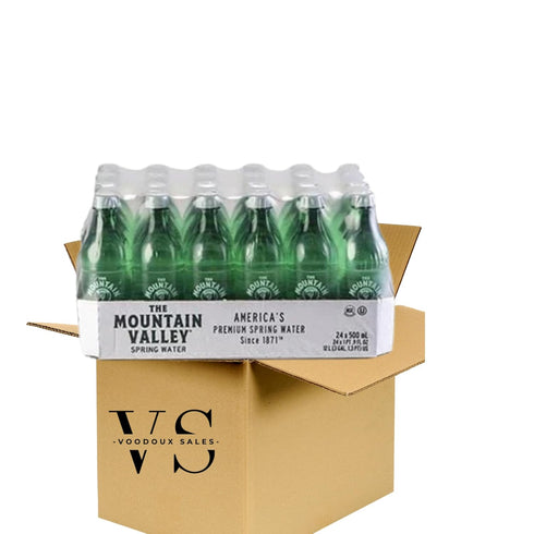 Voodoux Sales 24 Pack Package Spring Water in Plastic Mountain Valley