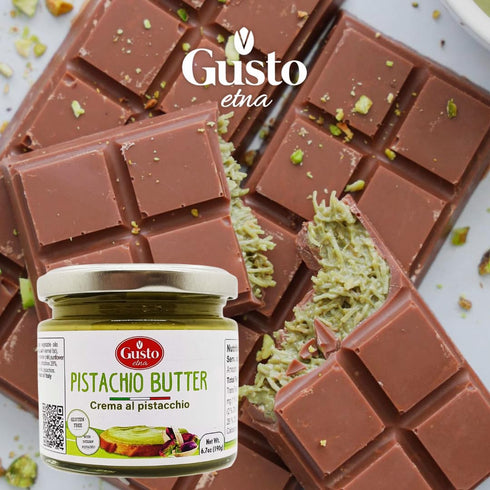 2 PACK 2 Pack 6.7 oz (190g) - Pistachio Butter Sweet Spreadable Cream, x Rich & Nutty Pistachio Cream Spread for Knafeh