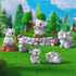 MAOMIA 5 Pcs Koala Figure Animal Toys Set, Miniature Koala Figurines for Cake Topper and Fairy Garden Decor