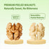 (10 OZ/Pack 1) Zorrer Premium Peeled Walnuts Halves, Skinless Raw Walnuts Texture, Sweet, Crisp, No Salt Added, Healthy