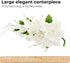 1 Count Global Sugar Art Premium Rose Spray, Large, White, by Chef Alan Tetreault