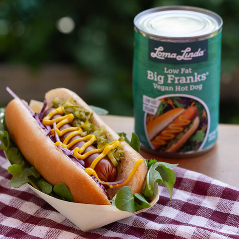 (15 oz.), 6 Pack) Loma Linda - Plant-Based Meats (Big Franks, Low Fat