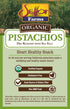 5 Oz. Organic Pistachios Shelled Roasted Salted, Bag, Kosher