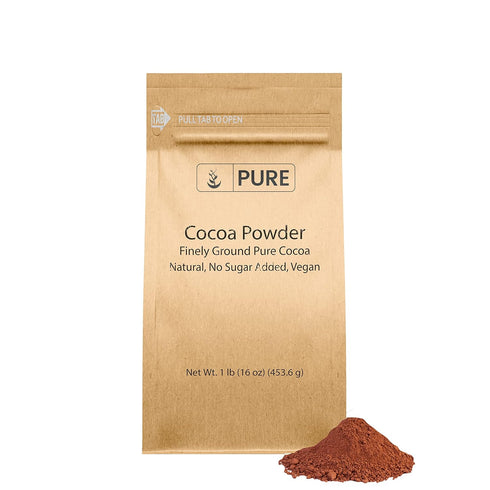 Pure Original Ingredients Cocoa Powder, 1 lb, Pure & Natural