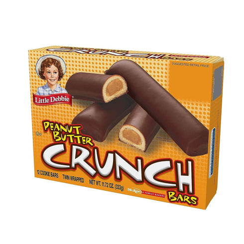 Generic Peanut Butter Crunch Bars, 11.72 Oz Boxes (Pack of 8)