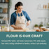 00 5 lbs Fairhaven Mill Organic Pizza Flour - USDA Certified Organic and Non-GMO - Perfect for Thin, Supple Pizza