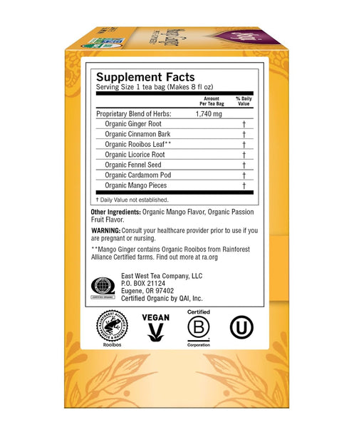 16 Yogi Tea, Mango Ginger, ct