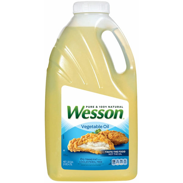 Wesson Vegetable Oil, 5 Quarts (pack of 2)