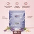 Frozen 2Lbs SLOJO Lavender White Chocolate Powder Premium Drink Mix for Hot & Cold Beverages, Gourmet Powder, Vegan