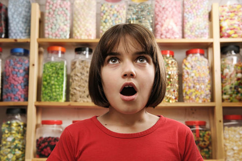 2 lb By The Cup Raspberries and Blackberries Soft Chewy Fruit Flavored Jells Covered in Candy Seeds, Bulk Bag