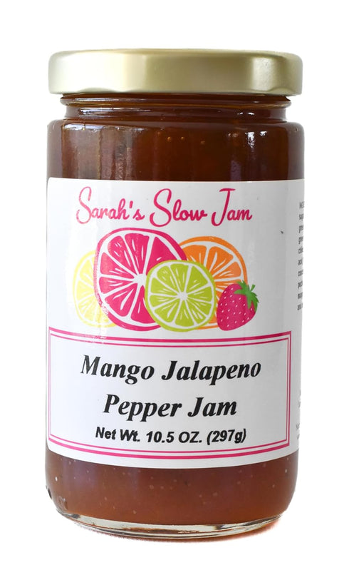 Mango Jalapeno Pepper Jam Taste the Tropics with our award-winning Mango Jalapeno