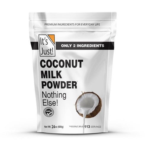 It's Just - Coconut Milk Powder, 24oz, Dairy-Free, Coconut Milk Beverage, Keto