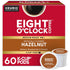 Eight O'Clock Coffee Hazelnut, Single-Serve Coffee K-Cup Pods, Medium Roast, 60 Count