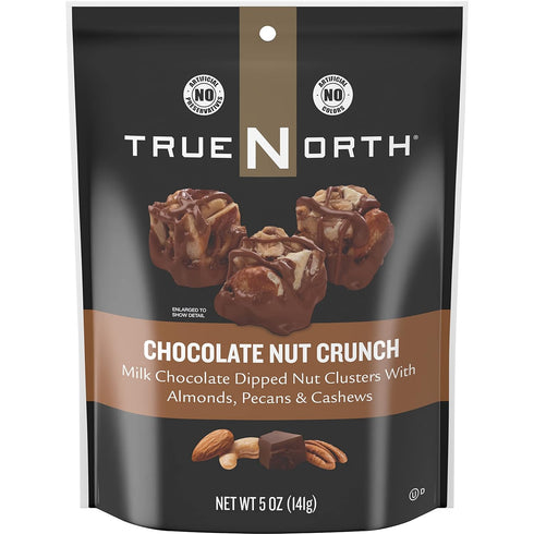 Surgeark True North Nut Clusters, Chocolate Nut Crunch, 5 Ounce (Pack of 6)