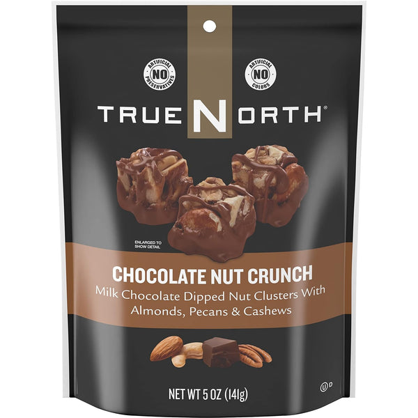 Surgeark True North Nut Clusters, Chocolate Nut Crunch, 5 Ounce (Pack of 6)