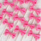Bow Cupcake Toppers - Children's Birthday Baby Shower Party Decoration Supplies, Pack of 18