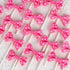 Bow Cupcake Toppers - Children's Birthday Baby Shower Party Decoration Supplies, Pack of 18