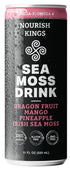 Nourish Kings Sea Moss Drink Dragon Fruit Mango Pineapple (11 fl oz,