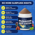 (20 JUYIHEAL Mushroom Hot Cocoa Powder with Melatonin, Reishi, Glycine, Cacao, L-Theanine, Chicory for Calm and Relax