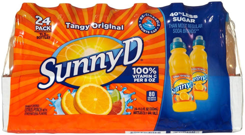 Sunny D Tangy Original Orange Flavored Citrus Punch Drink with Other Natural