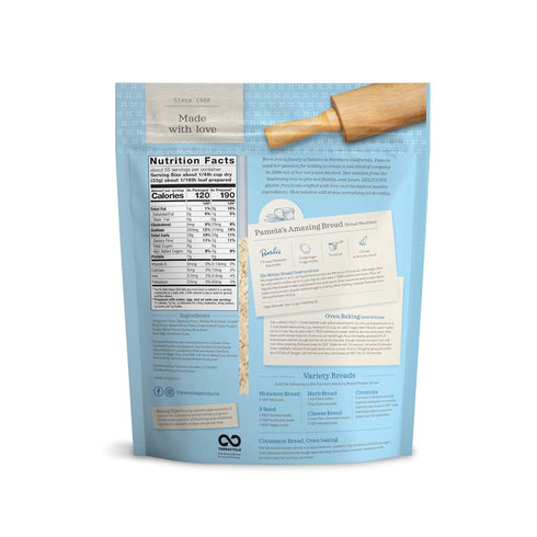 4-Pound Pamela's Products Amazing Gluten-free Bread Mix, Bag
