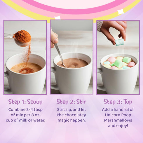 Premium Hot Cocoa Mix with Marshmallows | Rich Hot Chocolate Mix for Warm Drinks | Gourmet Milk Chocolate Hot Cocoa |