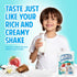 Milkita Creamy Shake Candy Bag, Gluten Free Chewy Candies with Calcium, Neapolitan Flavors (25 Pcs)