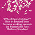 1 lb (Pack 12) BEN'S ORIGINAL Converted Brand Enriched Long Grain White Rice, Parboiled Rice, Box