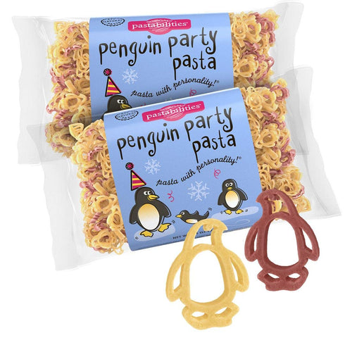 Pastabilities Fun Shaped Pasta for Kids - Penguin Party - Penguin Animal